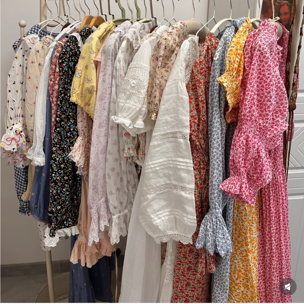 Doen Ashlynn Dress Clementines Daisy Fields - Picture 7 of 10